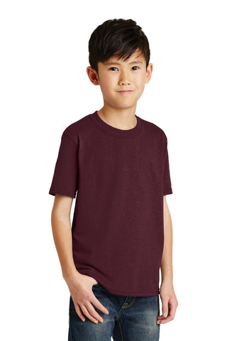 Port & Company Youth Core Blend Tee (Athletic Maroon)
