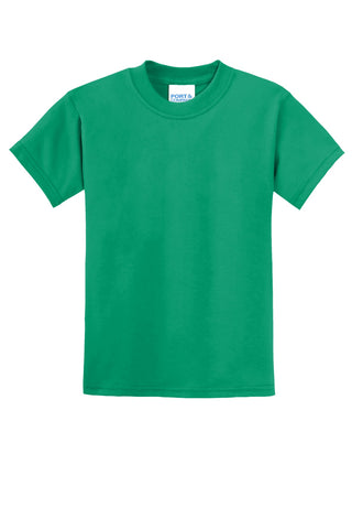 Port & Company Youth Core Blend Tee (Kelly)