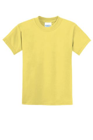 Port & Company Youth Core Blend Tee (Yellow)