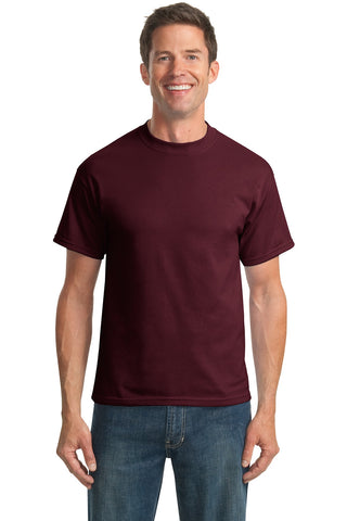 Port & Company Tall Core Blend Tee (Athletic Maroon)