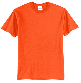 Port & Company Tall Core Blend Tee (Safety Orange)