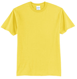 Port & Company Tall Core Blend Tee (Yellow)