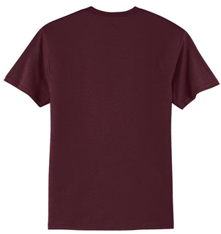 Port & Company Tall Core Blend Tee (Athletic Maroon)