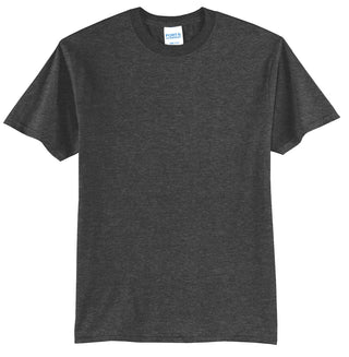 Port & Company Tall Core Blend Tee (Dark Heather Grey)