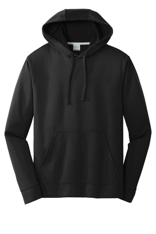 Port & Company Performance Fleece Pullover Hooded Sweatshirt (Jet Black)