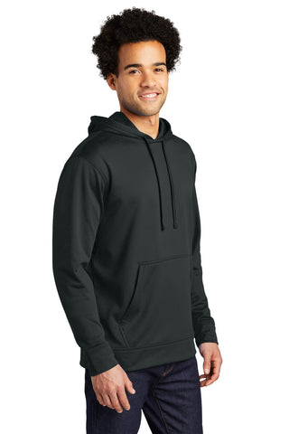 Port & Company Performance Fleece Pullover Hooded Sweatshirt (Jet Black)