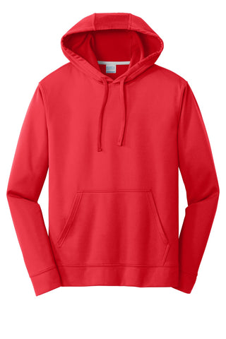 Port & Company Performance Fleece Pullover Hooded Sweatshirt (Red)