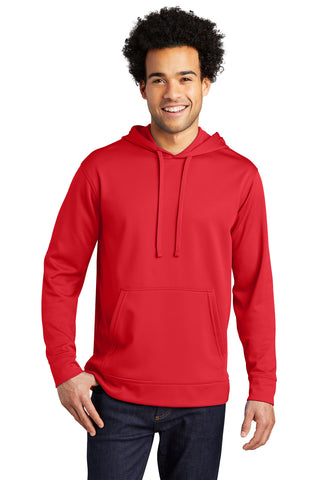Port & Company Performance Fleece Pullover Hooded Sweatshirt (Red)