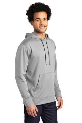 Port & Company Performance Fleece Pullover Hooded Sweatshirt (Silver)