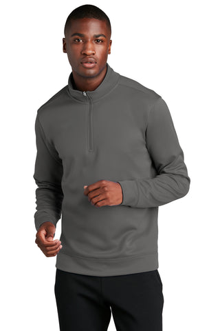 Port & Company Performance Fleece 1/4-Zip Pullover Sweatshirt (Charcoal)