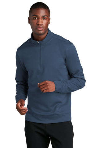 Port & Company Performance Fleece 1/4-Zip Pullover Sweatshirt (Deep Navy)