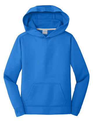 Port & Company Youth Performance Fleece Pullover Hooded Sweatshirt (Royal)