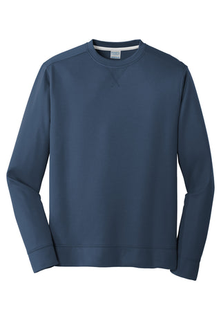 Port & Company Performance Fleece Crewneck Sweatshirt (Deep Navy)