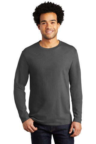 Port & Company Long Sleeve Bouncer Tee (Coal Grey)