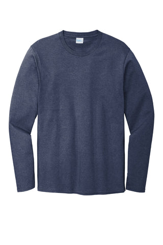 Port & Company Long Sleeve Bouncer Tee (Team Navy Heather)