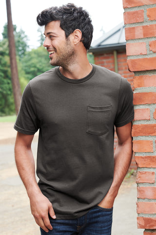 Port & Company Bouncer Pocket Tee (Coal Grey)