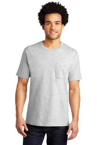 Port & Company Bouncer Pocket Tee (Ash)