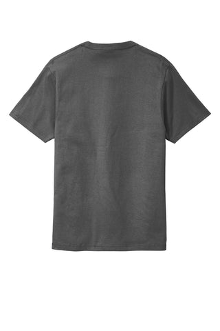 Port & Company Bouncer Pocket Tee (Coal Grey)