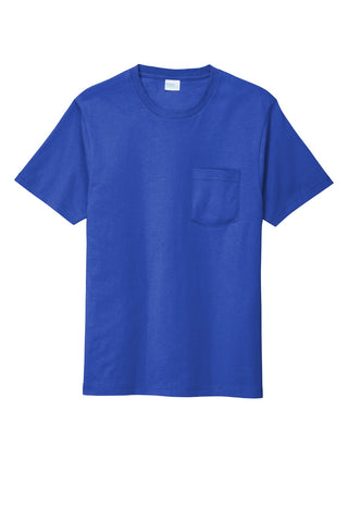 Port & Company Bouncer Pocket Tee (True Royal)