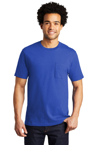 Port & Company Bouncer Pocket Tee (True Royal)