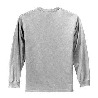 Port & Company Long Sleeve Essential Tee (Ash**)