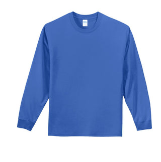 Port & Company Long Sleeve Essential Tee (Royal)