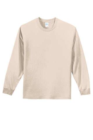 Port & Company Long Sleeve Essential Tee (Natural)