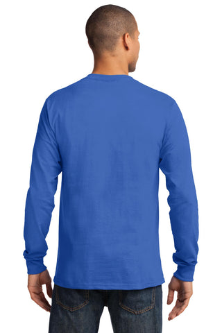 Port & Company Long Sleeve Essential Tee (Royal)