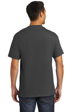 Port & Company Tall Essential Pocket Tee (Charcoal)