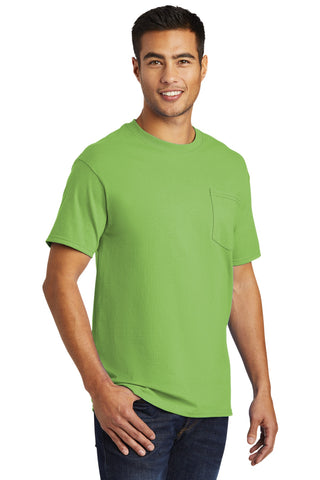 Port & Company Tall Essential Pocket Tee (Lime)