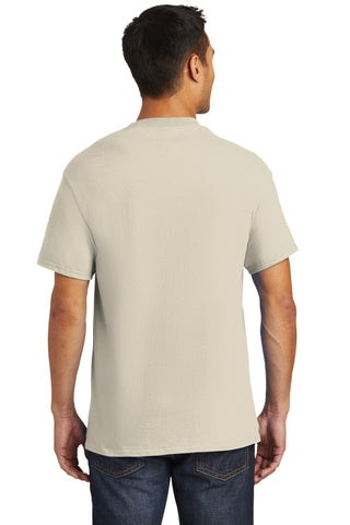 Port & Company Tall Essential Pocket Tee (Natural)