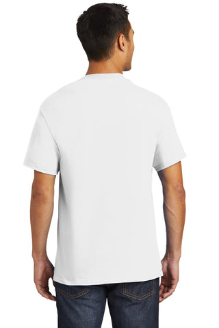 Port & Company Tall Essential Pocket Tee (White)