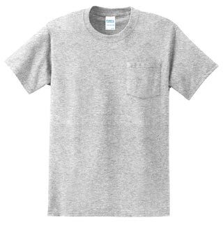 Port & Company Essential Pocket Tee (Ash**)