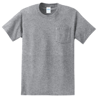 Port & Company Essential Pocket Tee (Athletic Heather*)