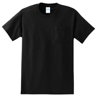 Port & Company Essential Pocket Tee (Jet Black)