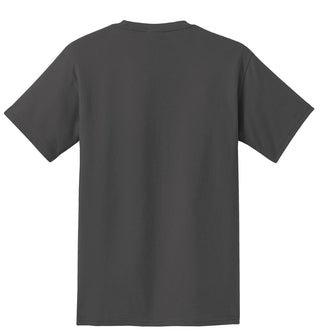 Port & Company Essential Pocket Tee (Charcoal)