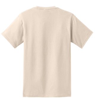 Port & Company Essential Pocket Tee (Natural)