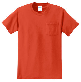 Port & Company Essential Pocket Tee (Orange)