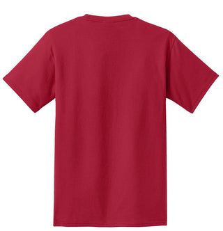 Port & Company Essential Pocket Tee (Red)