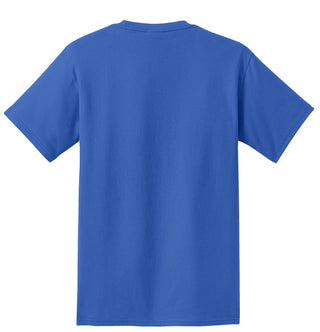 Port & Company Essential Pocket Tee (Royal)