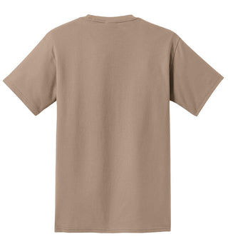 Port & Company Essential Pocket Tee (Sand)