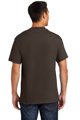 Port & Company Essential Pocket Tee (Brown)