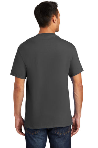 Port & Company Essential Pocket Tee (Charcoal)