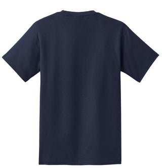 Port & Company Essential Pocket Tee (Deep Navy)