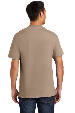 Port & Company Essential Pocket Tee (Sand)