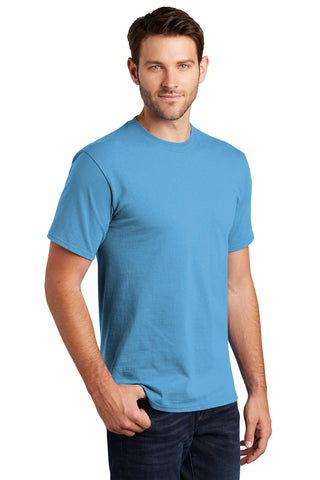 Port & Company Tall Essential Tee (Aquatic Blue)