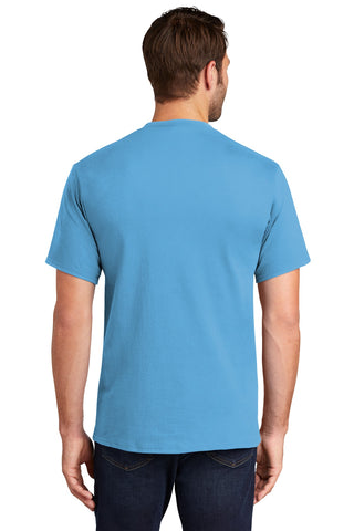 Port & Company Tall Essential Tee (Aquatic Blue)