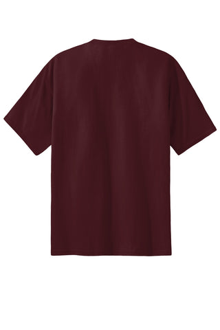 Port & Company Tall Essential Tee (Athletic Maroon)