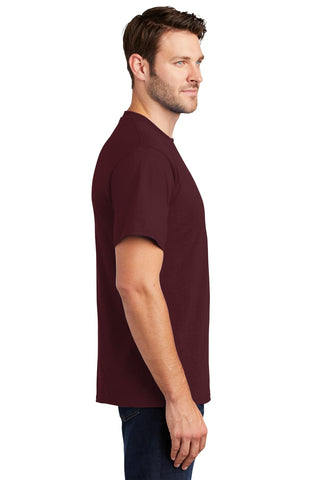 Port & Company Tall Essential Tee (Athletic Maroon)