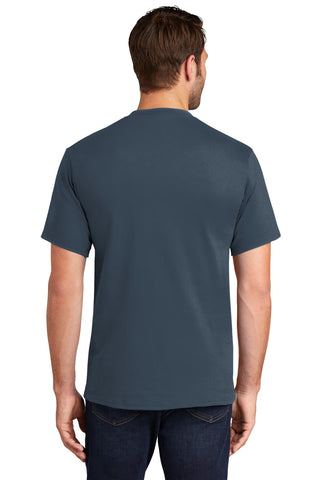 Port & Company Tall Essential Tee (Steel Blue)